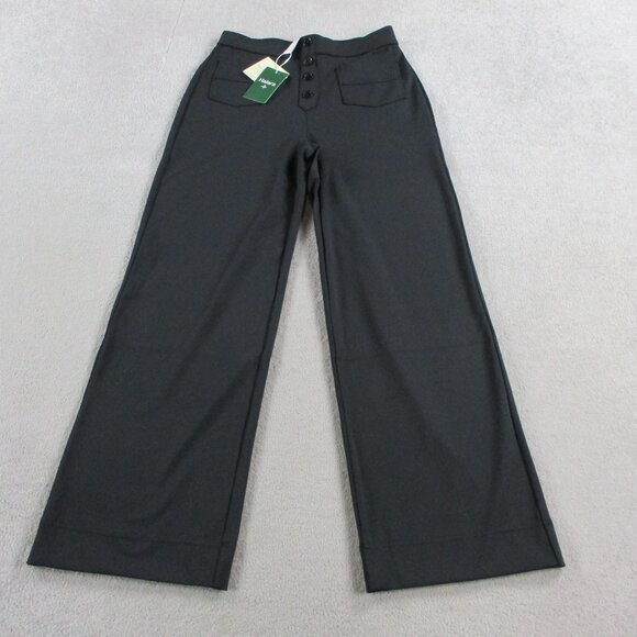 Halara Pants Womens Medium Day Stretch High Waisted Pockets Straight Leg Casual - Picture 3 of 13